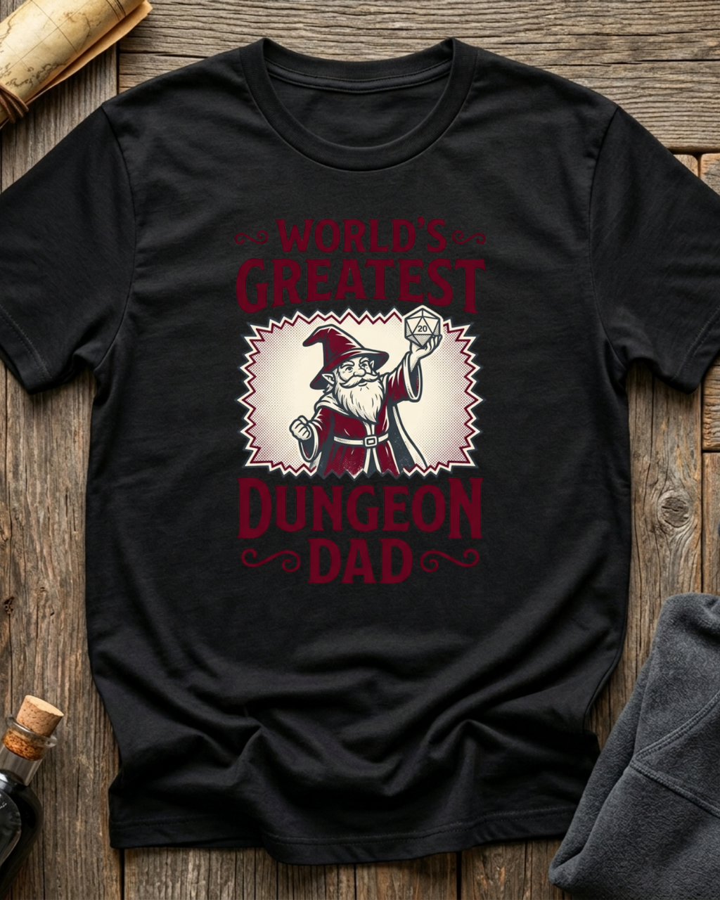 World's Greatest Dungeon Dad T-Shirt