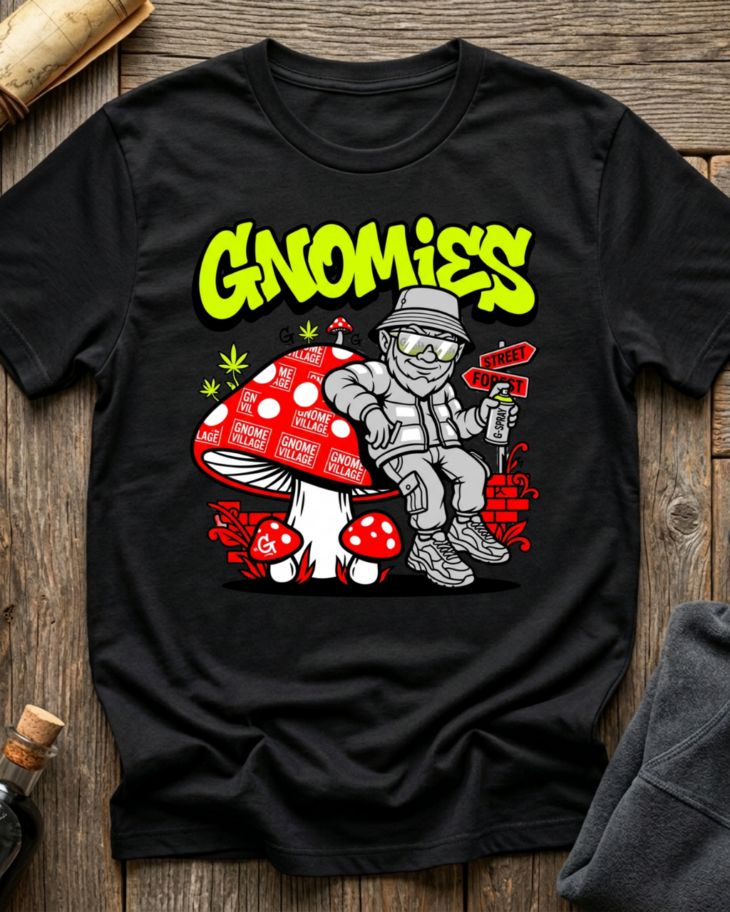 Gnome Village Graffiti T-Shirt