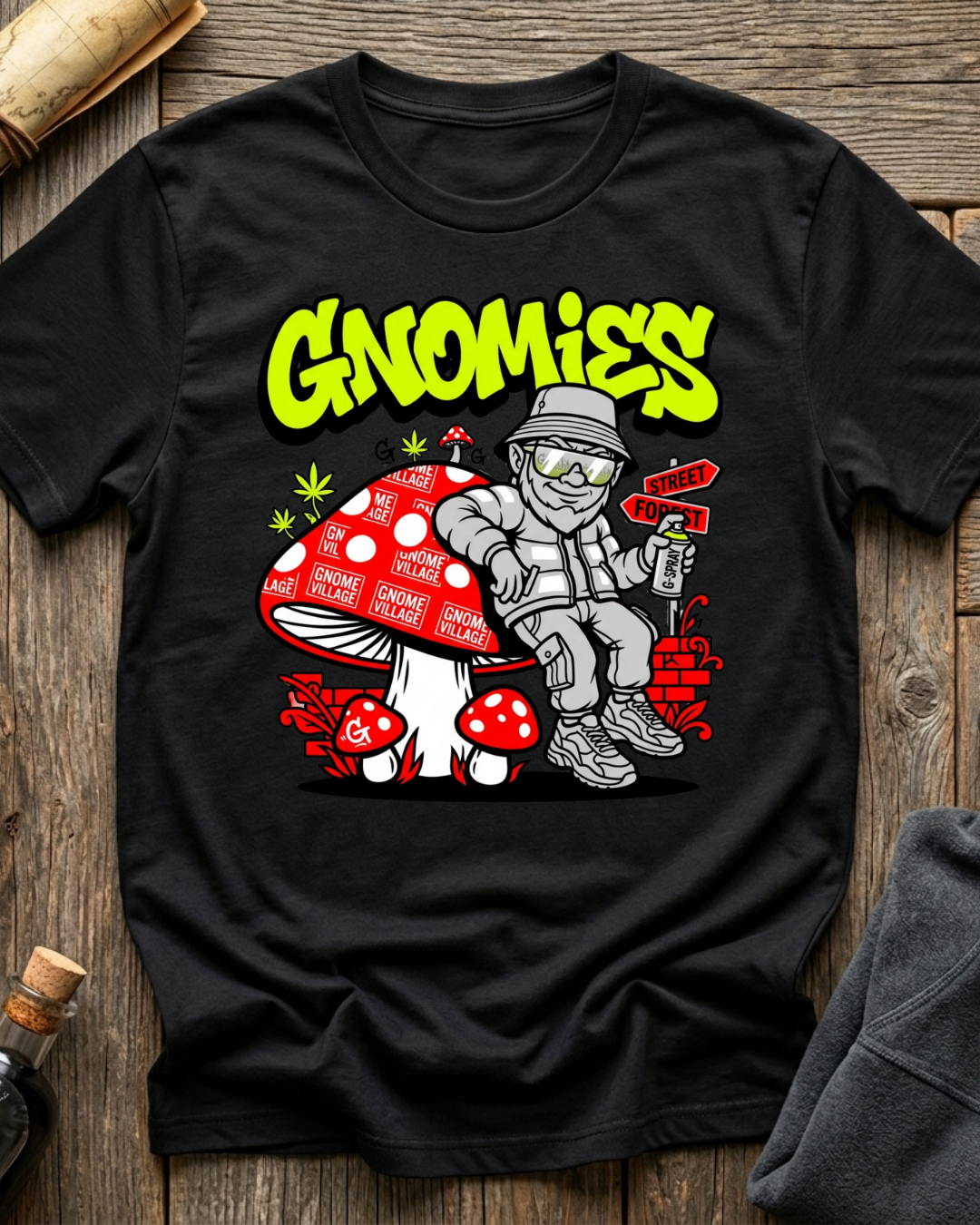Gnome Village Graffiti T-Shirt