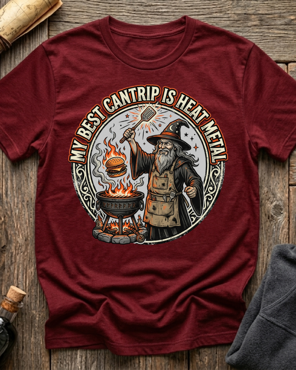 My Best Cantrip Is Heat Metal T-Shirt