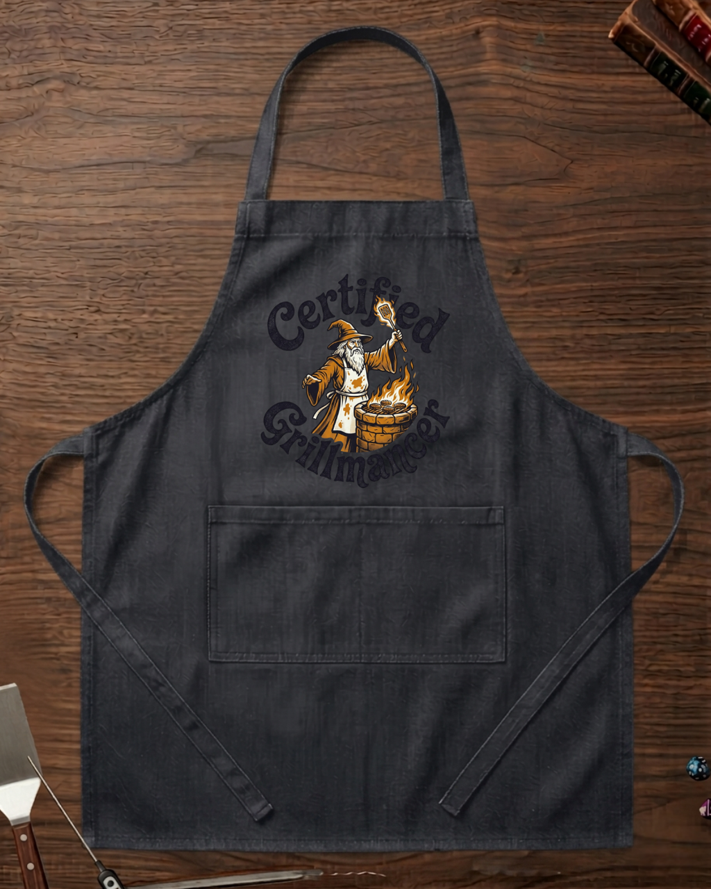 Certified Grillmancer Organic Apron