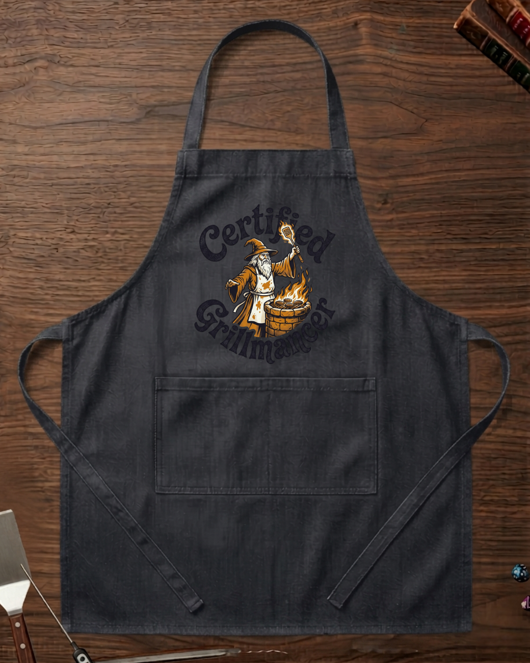 Certified Grillmancer Organic Apron