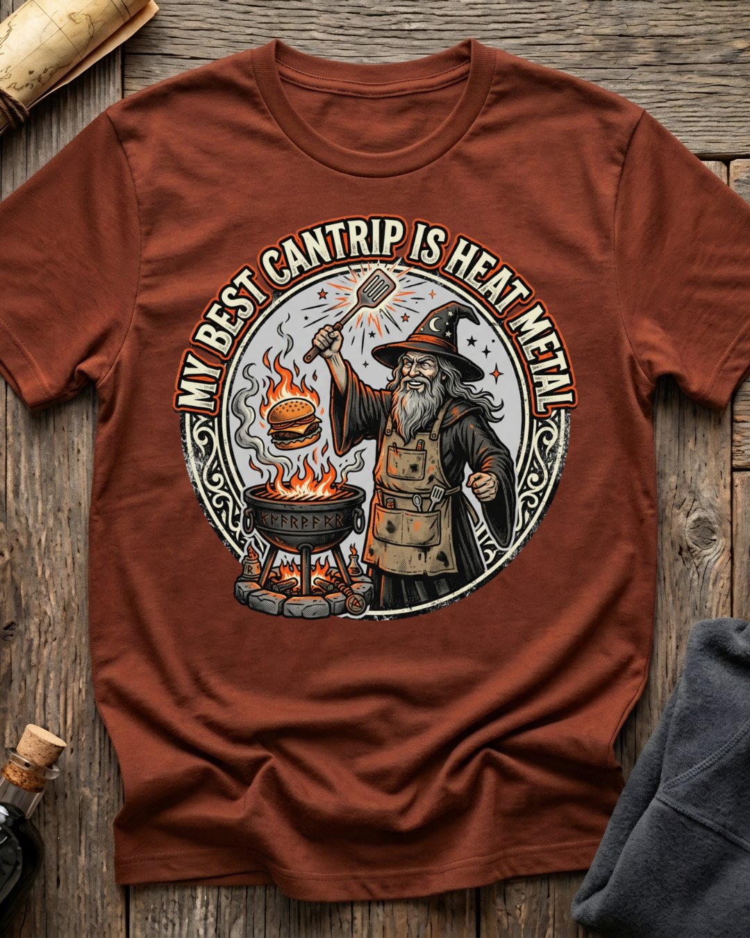 My Best Cantrip Is Heat Metal T-Shirt