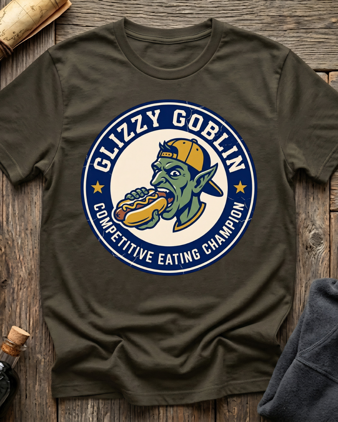 Eating Champion Glizzy Goblin T-Shirt