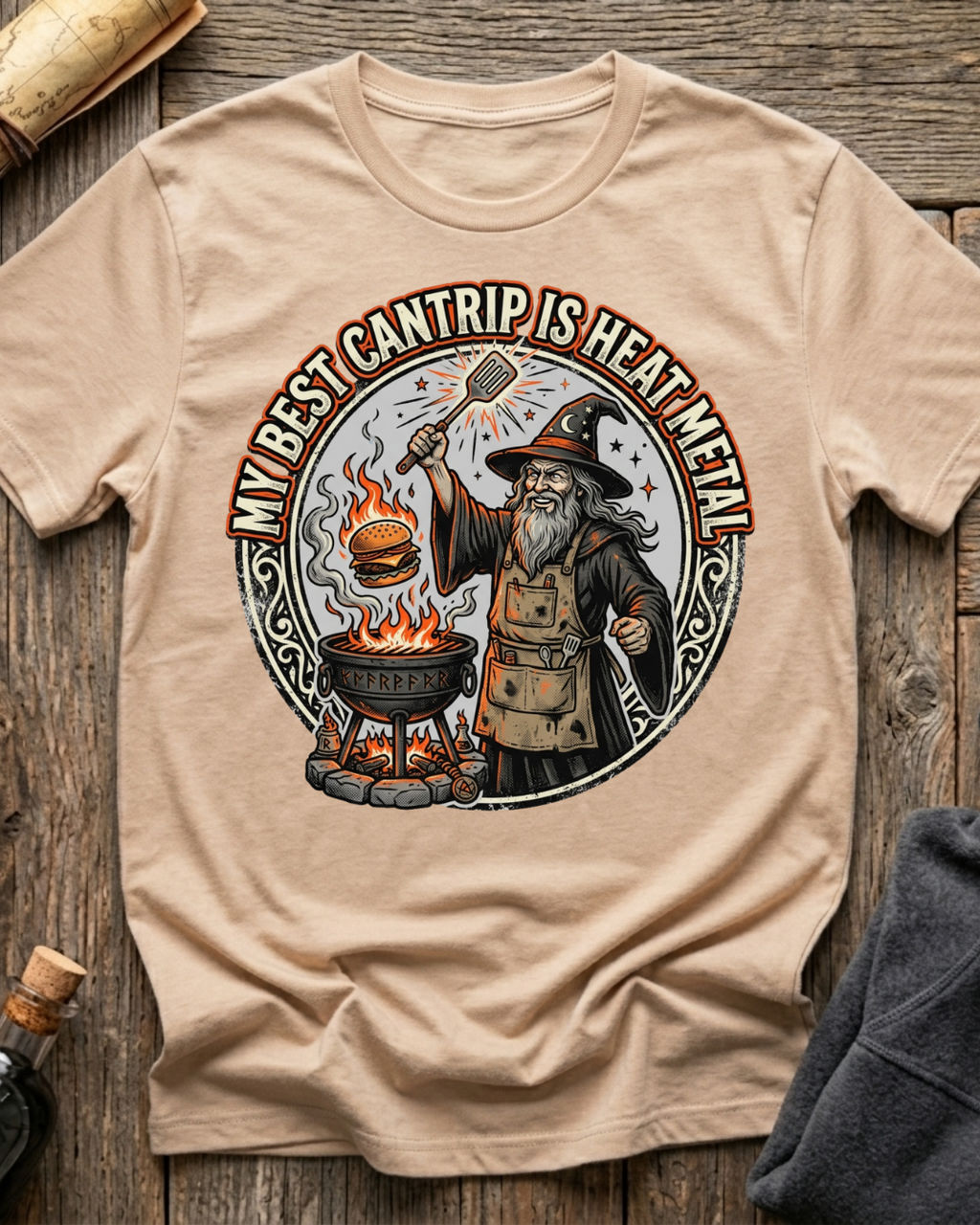 My Best Cantrip Is Heat Metal T-Shirt
