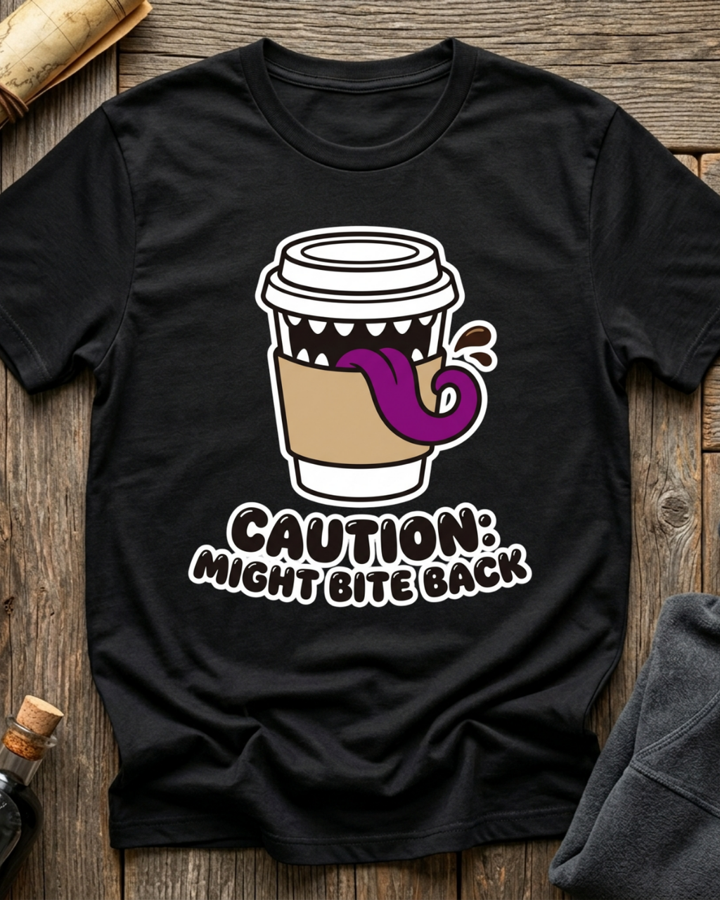 Caution: Might Bite Back T-Shirt