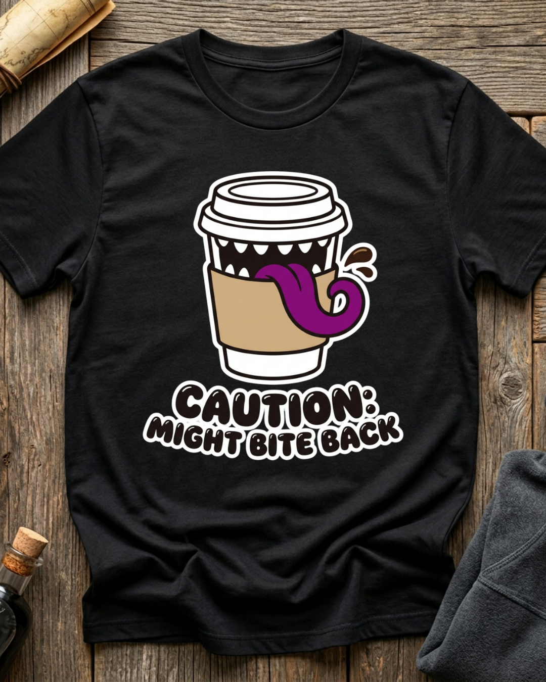 Caution: Might Bite Back T-Shirt