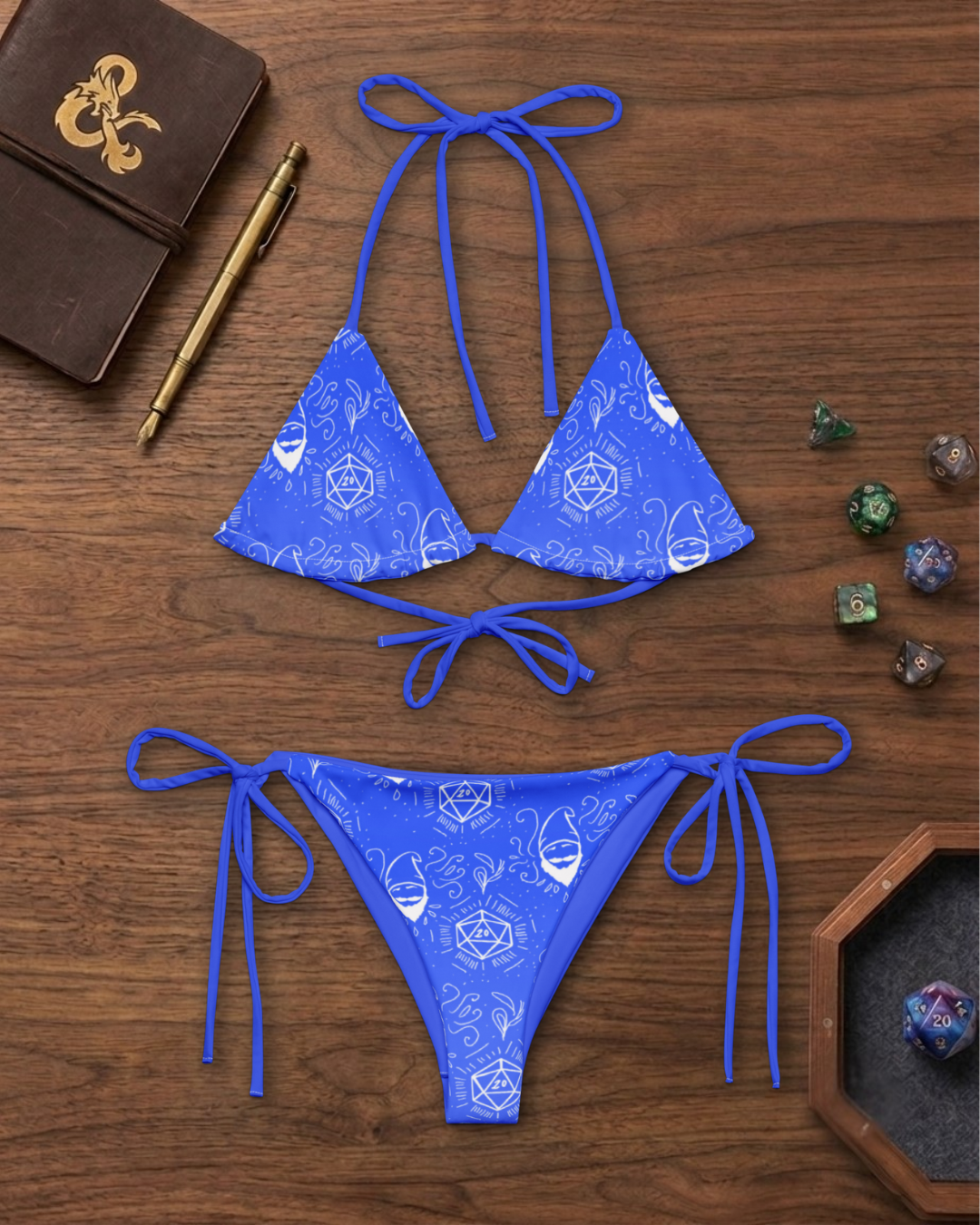 Blue Random Encounter String Bikini