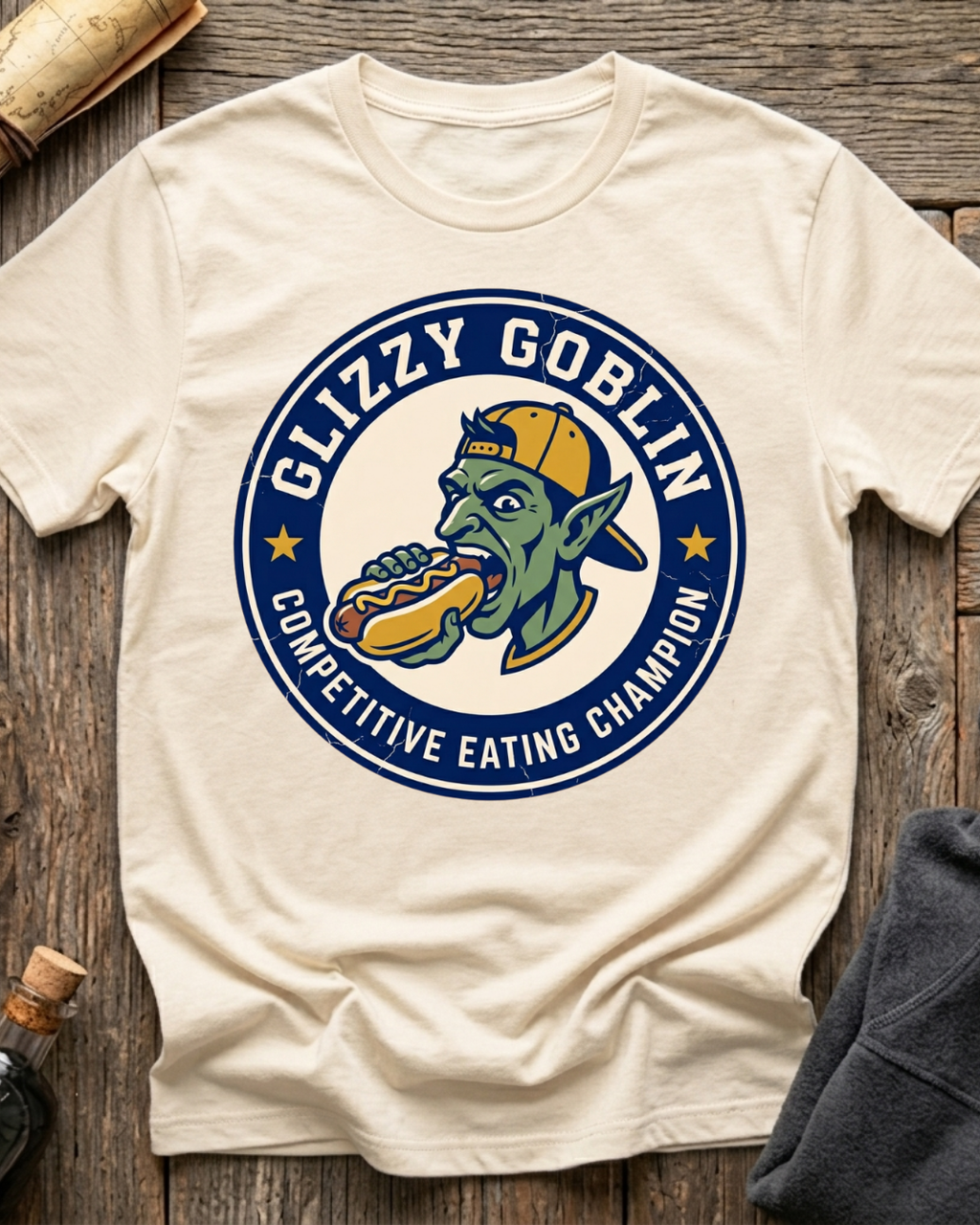 Eating Champion Glizzy Goblin T-Shirt
