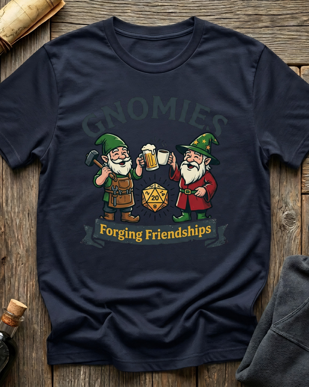 Gnomies Forging Friendships T-Shirt
