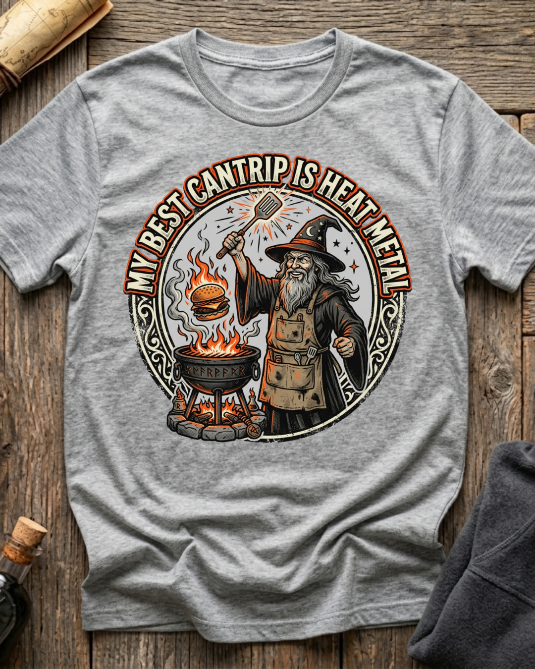 My Best Cantrip Is Heat Metal T-Shirt