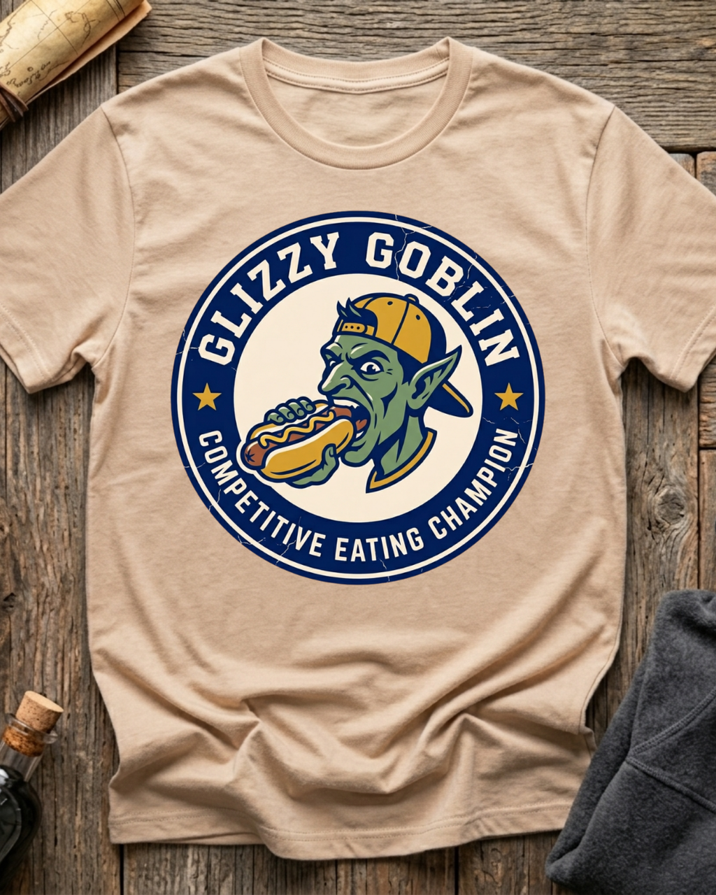 Eating Champion Glizzy Goblin T-Shirt