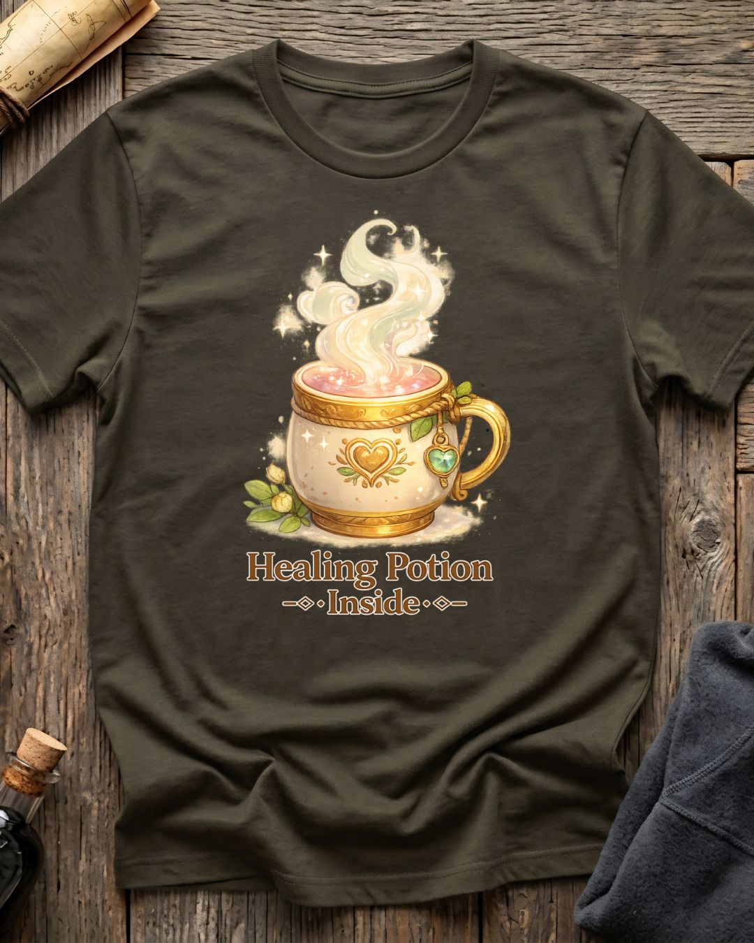 Healing Potion Inside T-Shirt