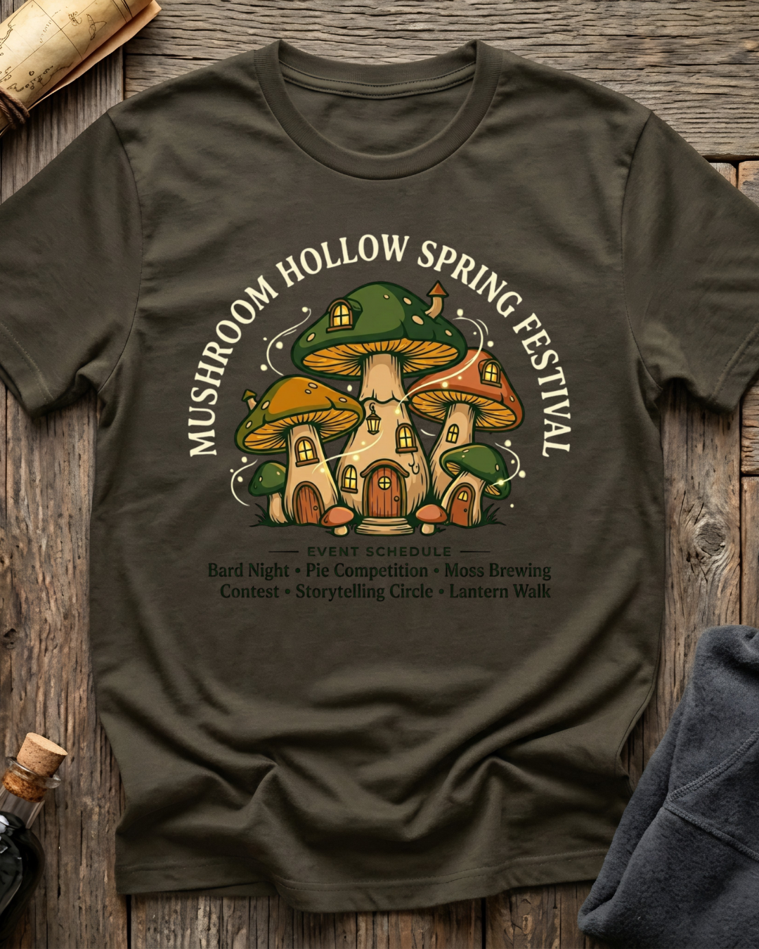 Mushroom Hollow Spring Festival T-Shirt