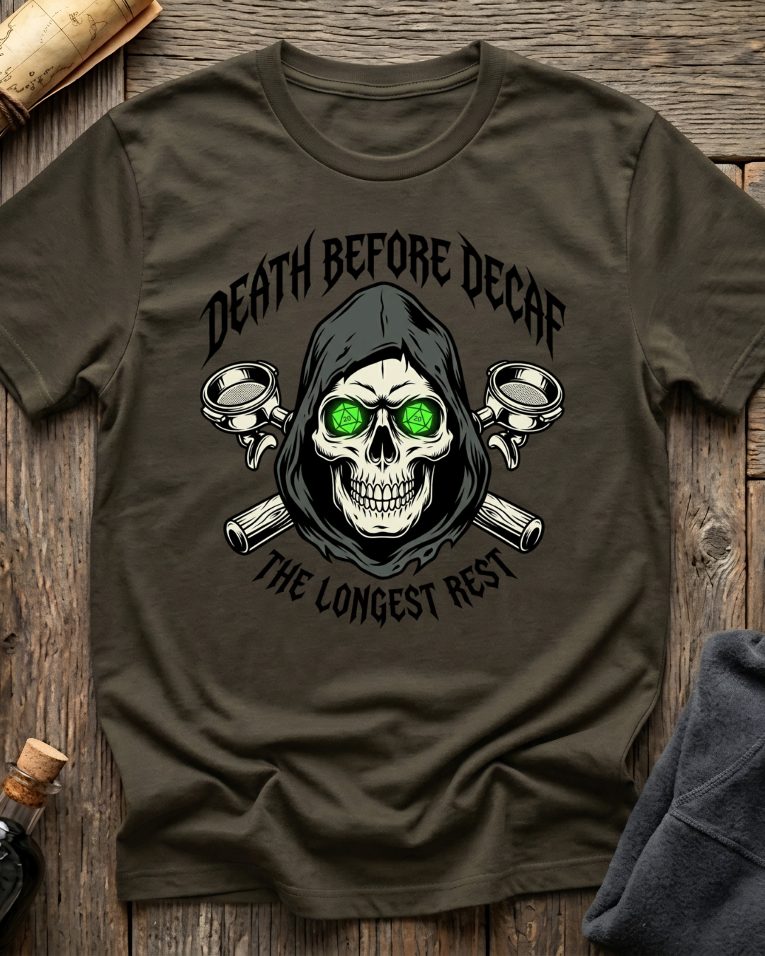 Death Before Decaf T-Shirt