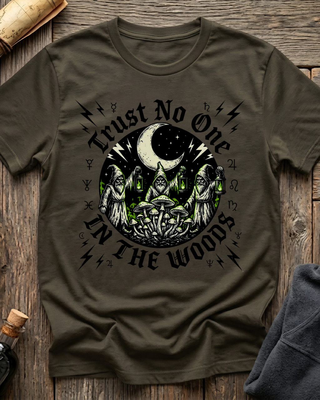 Trust No One In The Woods T-Shirt