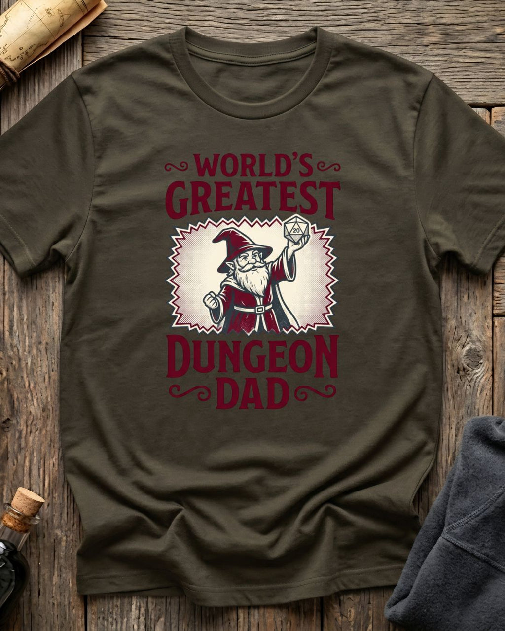 World's Greatest Dungeon Dad T-Shirt