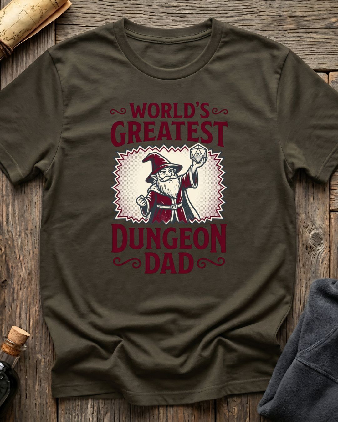 World's Greatest Dungeon Dad T-Shirt