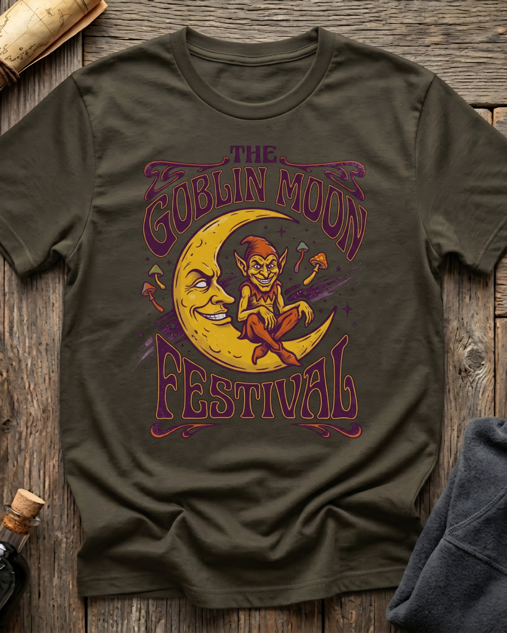 The Goblin Crescent Moon Festival T-Shirt