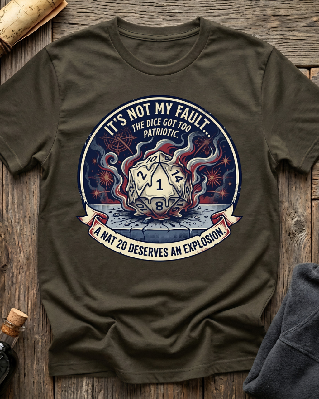 The Dice Got Too Patriotic T-Shirt
