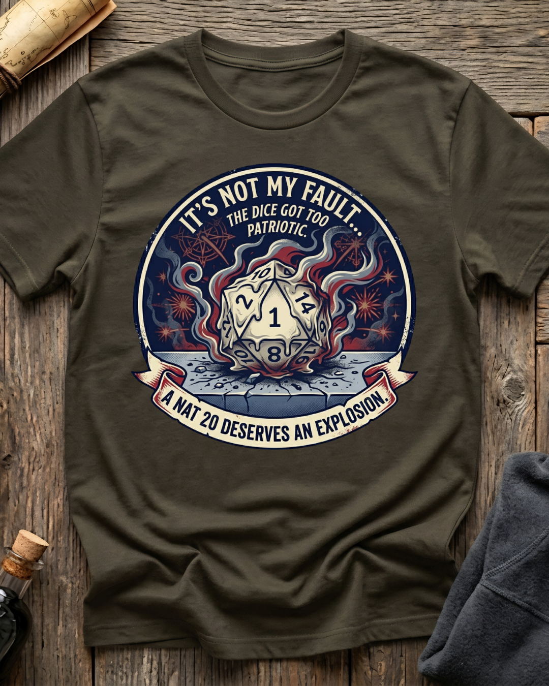 The Dice Got Too Patriotic T-Shirt