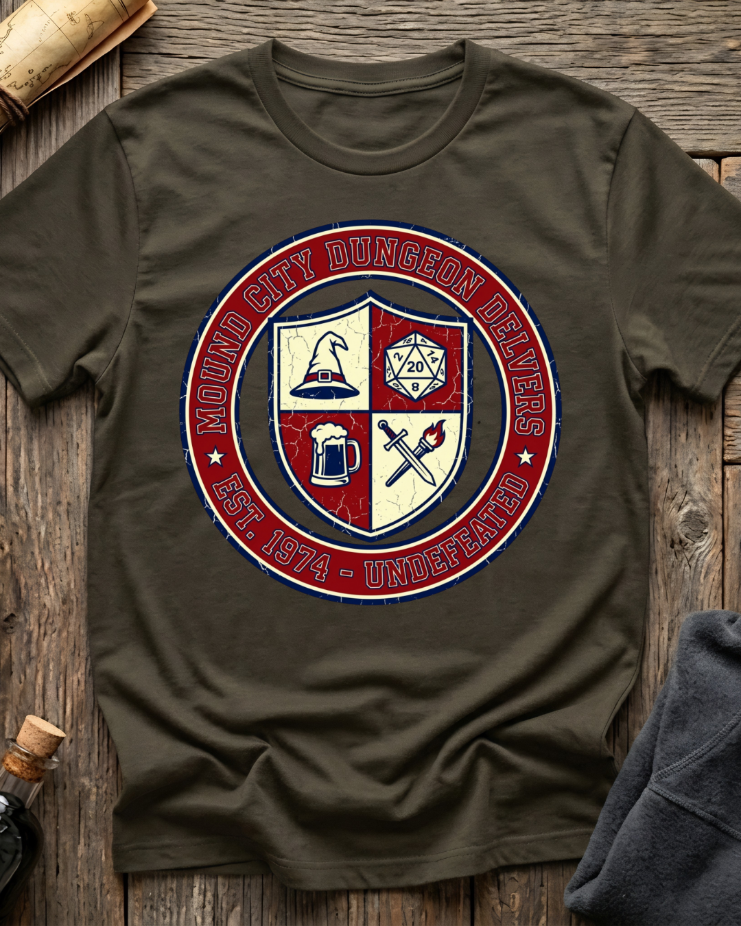 Mound City Dungeon Delver T-Shirt