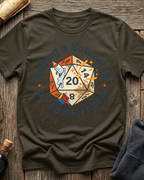 Rolling a Natural 20 at Fatherhood T-Shirt
