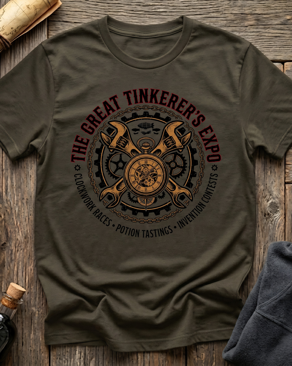 The Great Tinkerer's Expo Crest T-Shirt