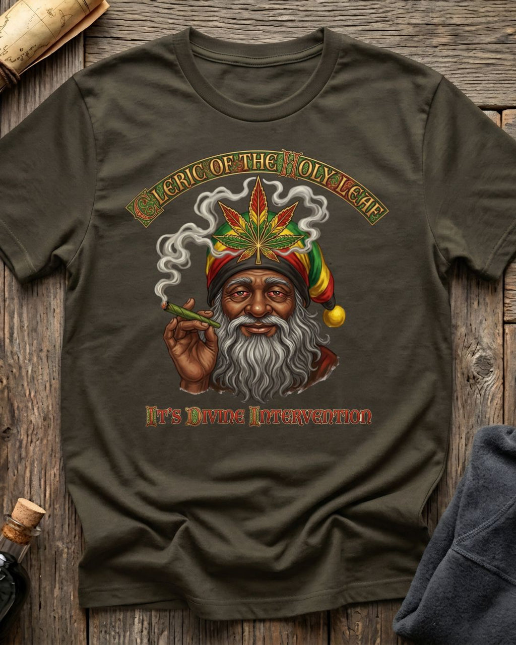 Cleric Of The Holy Leaf T-Shirt