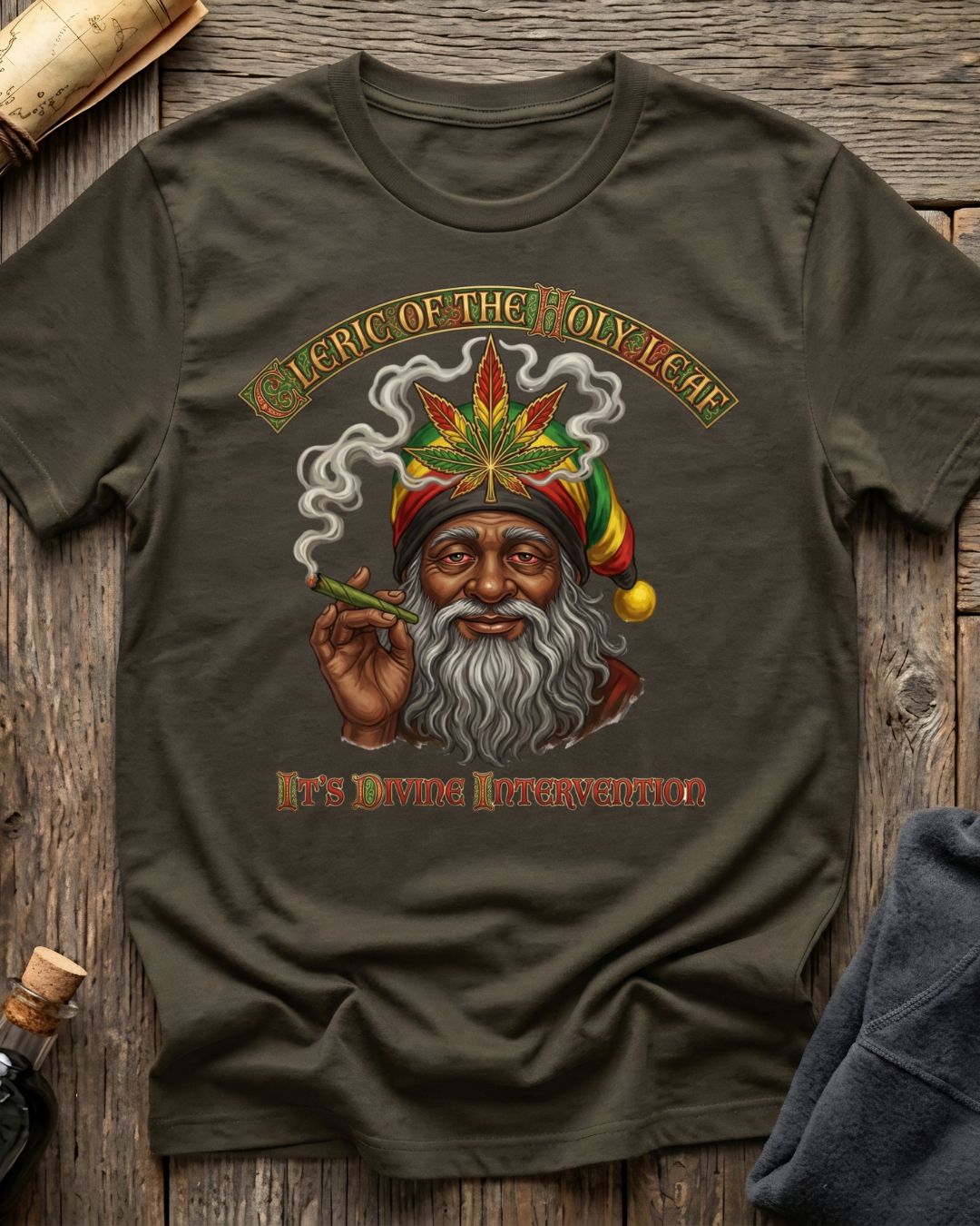 Cleric Of The Holy Leaf T-Shirt