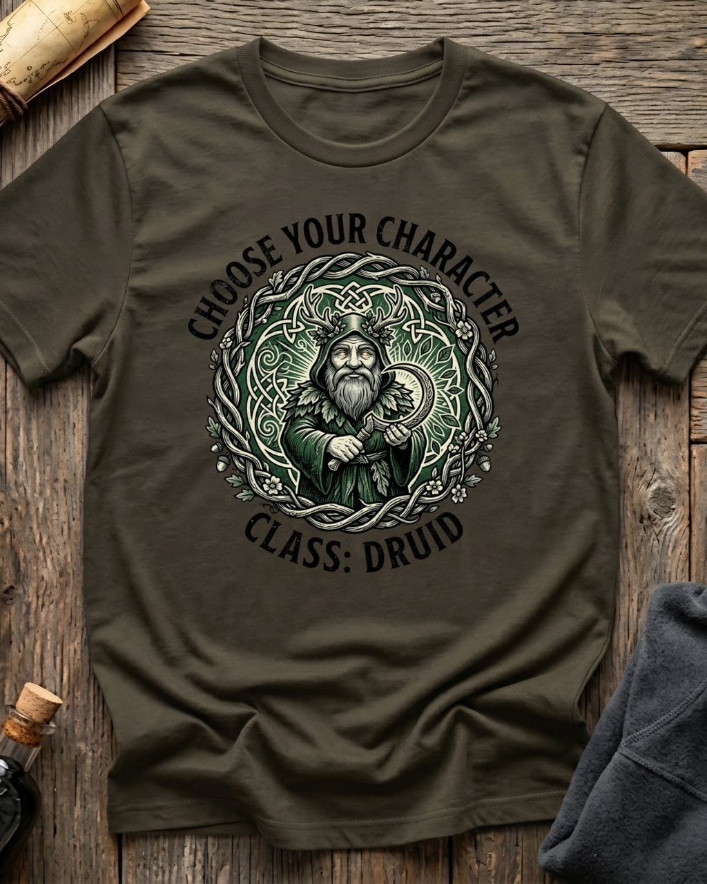 Choose Your Character Class: Druid T-Shirt