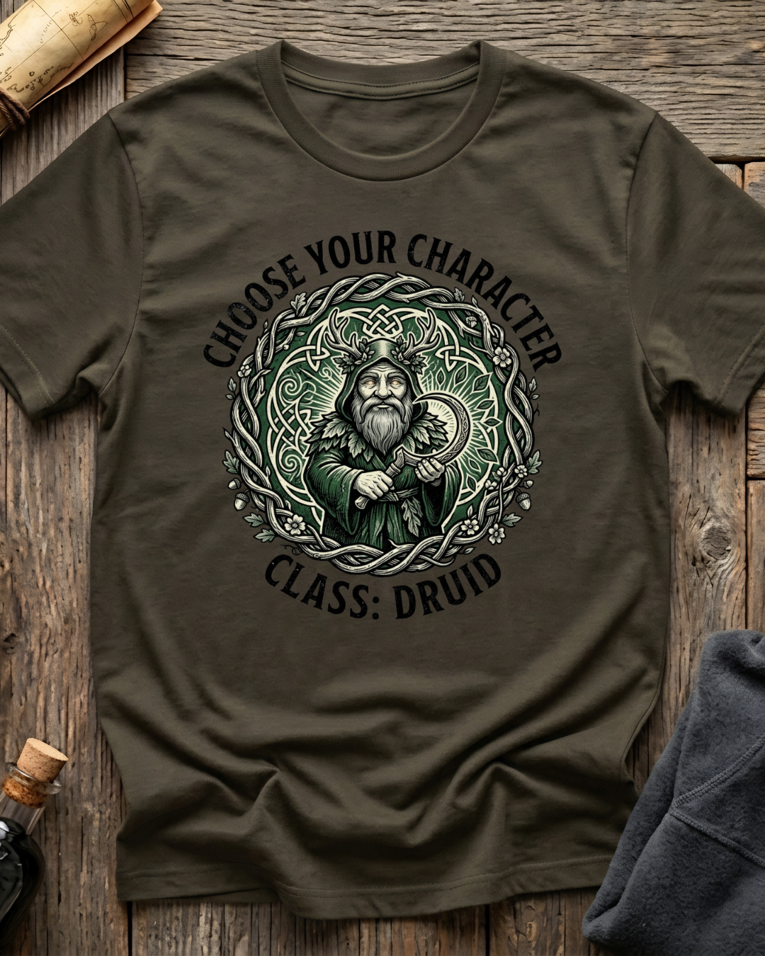 Choose Your Character Class: Druid T-Shirt