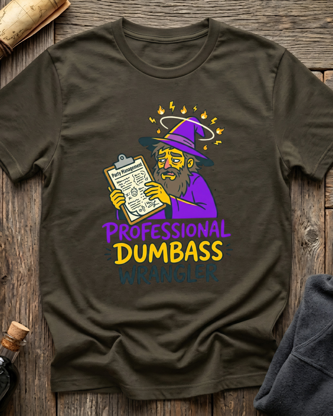 Professional Dumbass Wrangler T-Shirt
