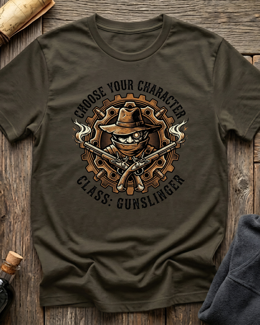 Choose Your Character Class: Gunslinger T-Shirt