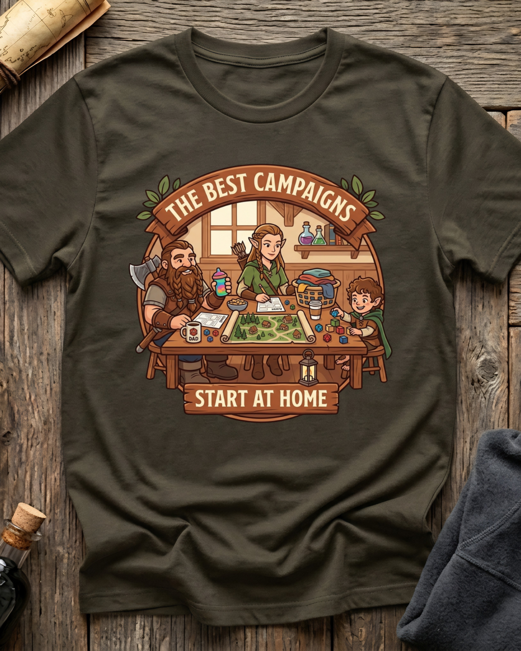 Best Campaigns Start At Home T-Shirt