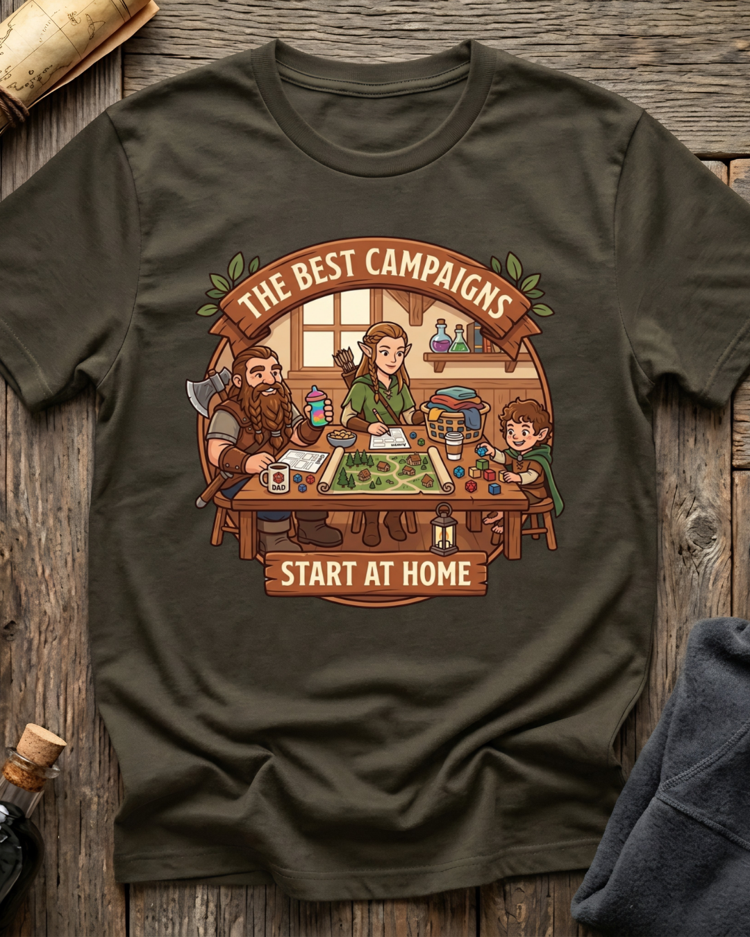 Best Campaigns Start At Home T-Shirt