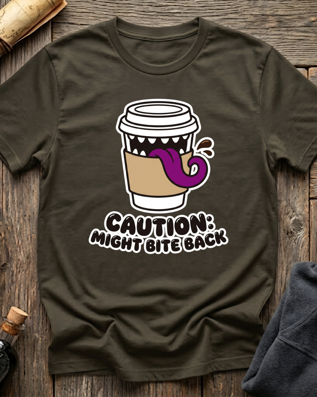 Caution: Might Bite Back T-Shirt