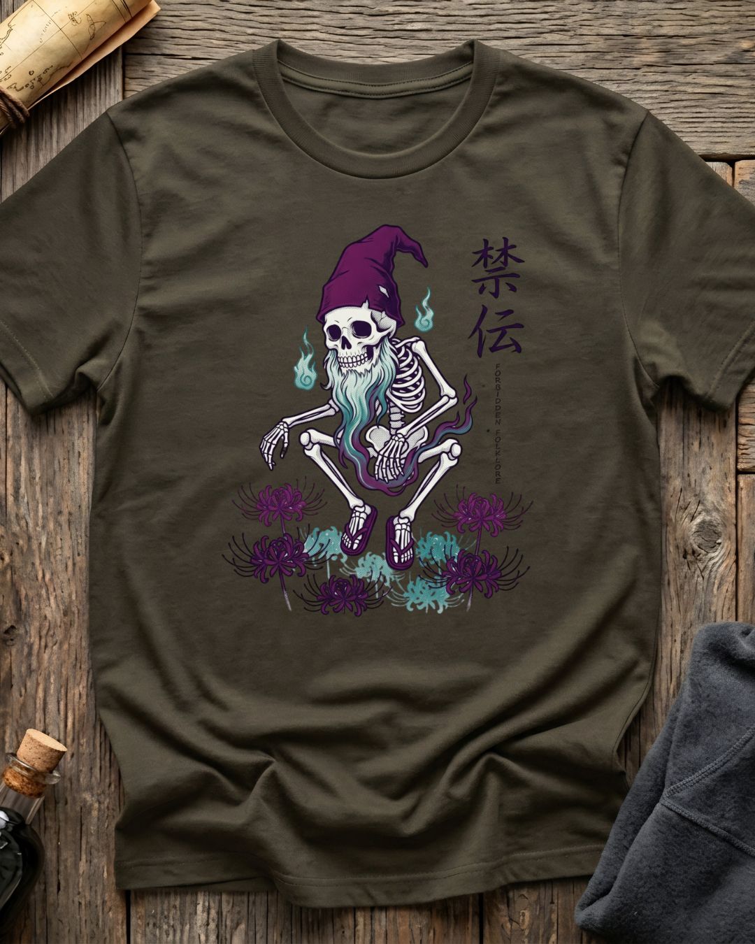 Skeleton Spirit Gnome T-Shirt