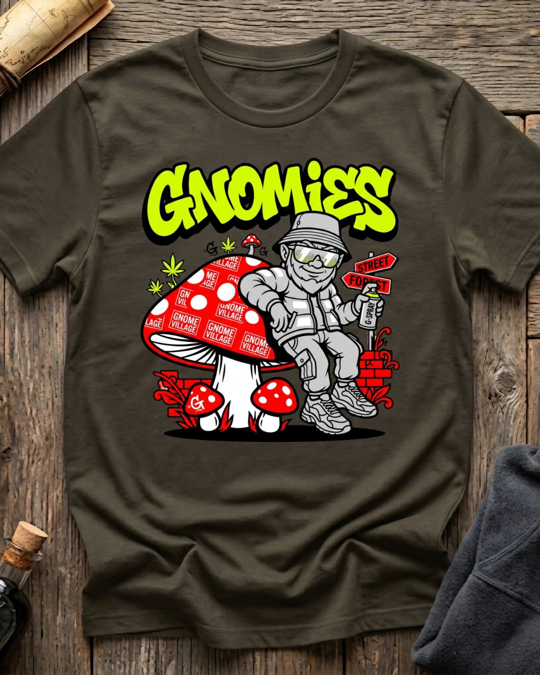 Gnome Village Graffiti T-Shirt