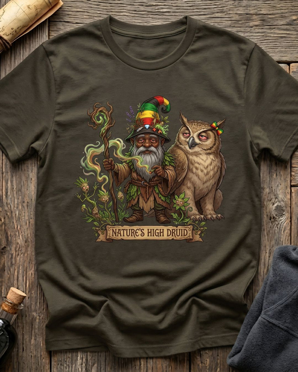 Nature's High Druid T-Shirt