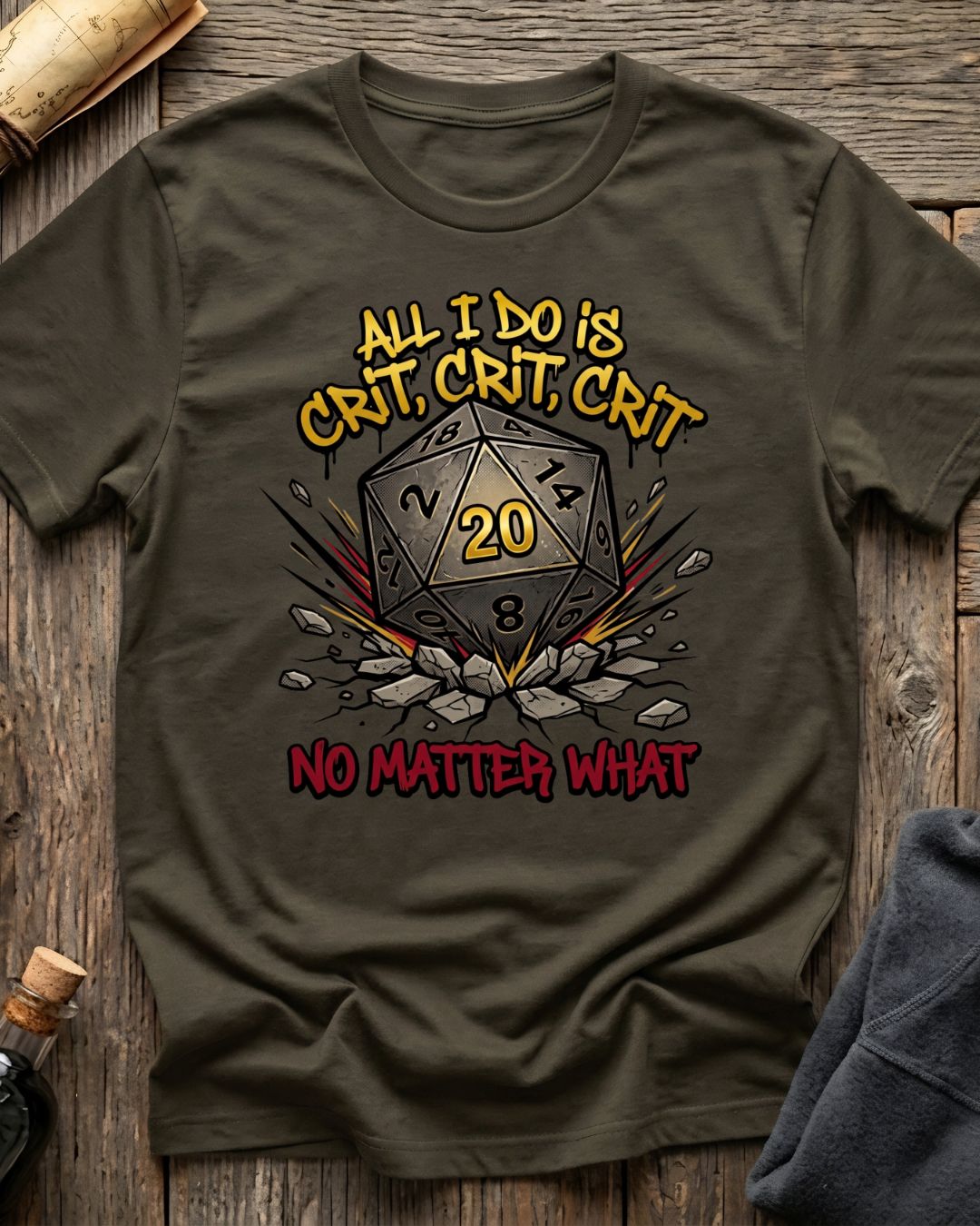 All I Do Is Crit T-Shirt