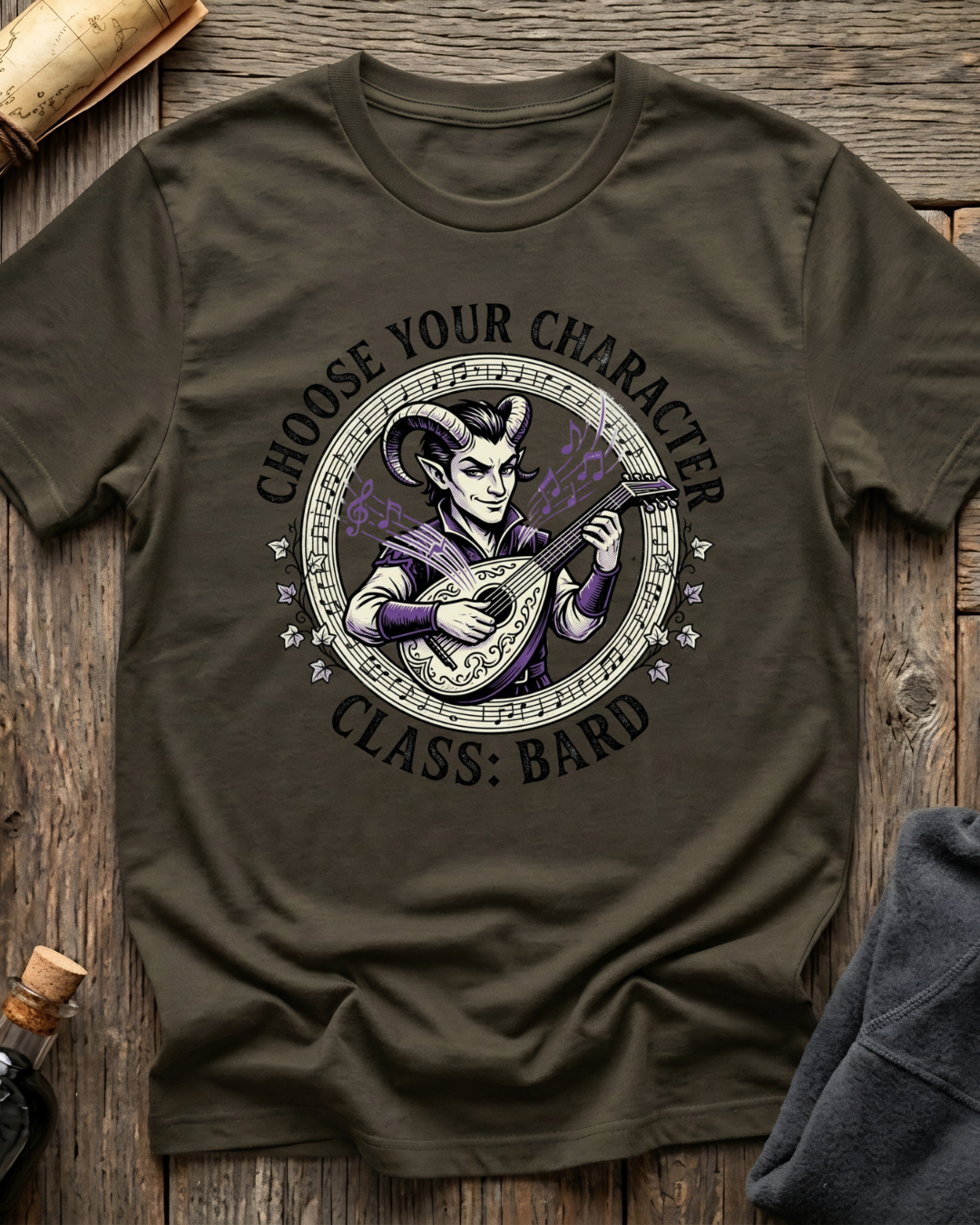 Choose Your Character Class: Bard T-Shirt