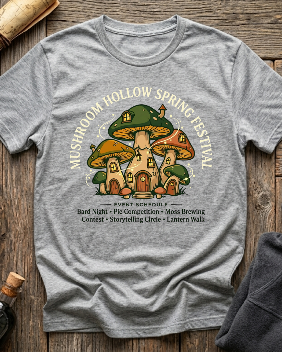 Mushroom Hollow Spring Festival T-Shirt