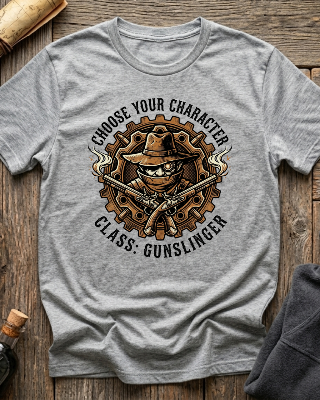 Choose Your Character Class: Gunslinger T-Shirt