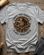 Choose Your Character Class: Gunslinger T-Shirt