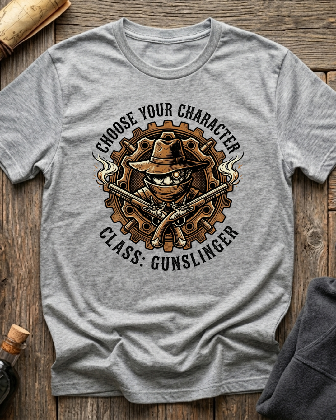 Choose Your Character Class: Gunslinger T-Shirt