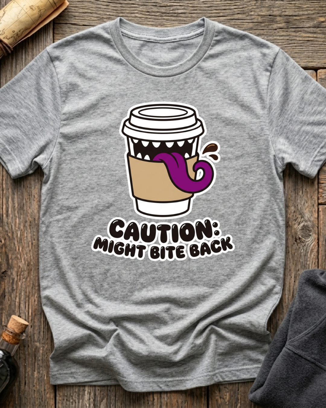 Caution: Might Bite Back T-Shirt