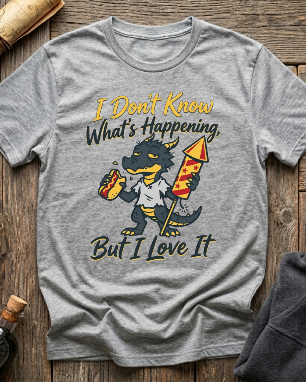 I Don't Know What's Happening But I Love It T-Shirt