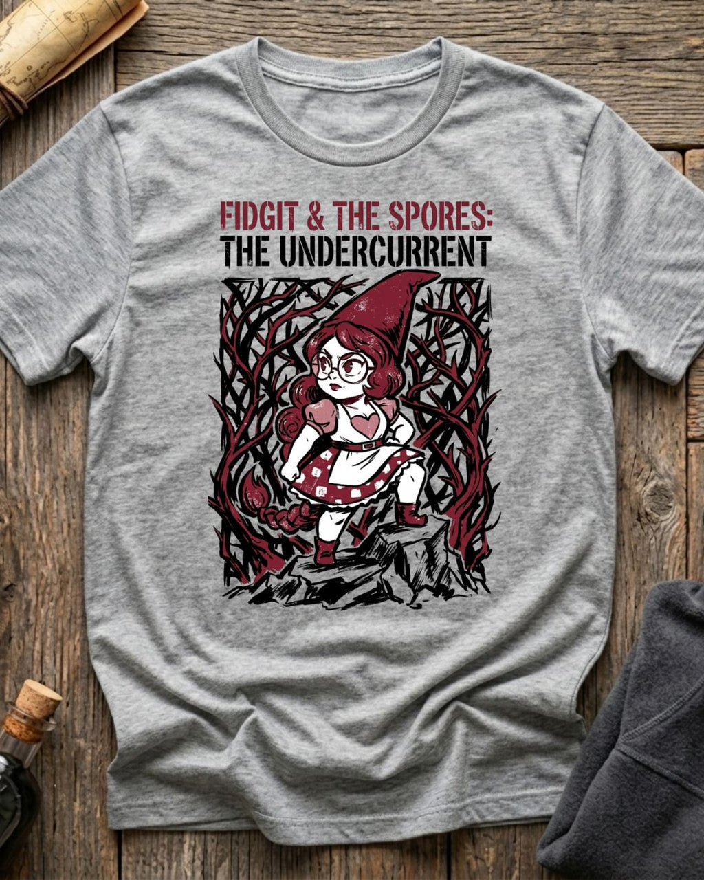 Fidgit & The Spores: The Undercurrent T-Shirt