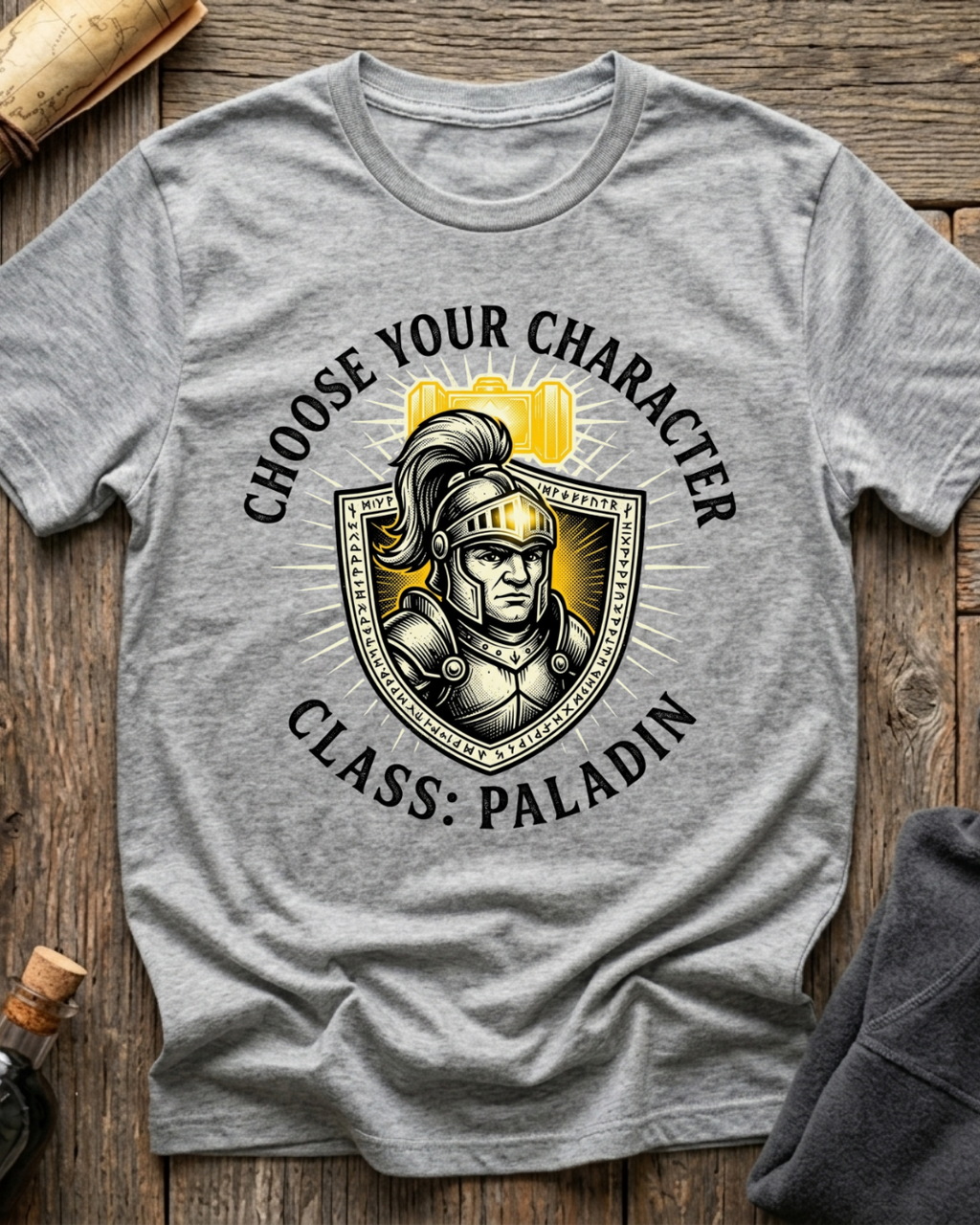 Choose Your Character Class: Paladin T-Shirt